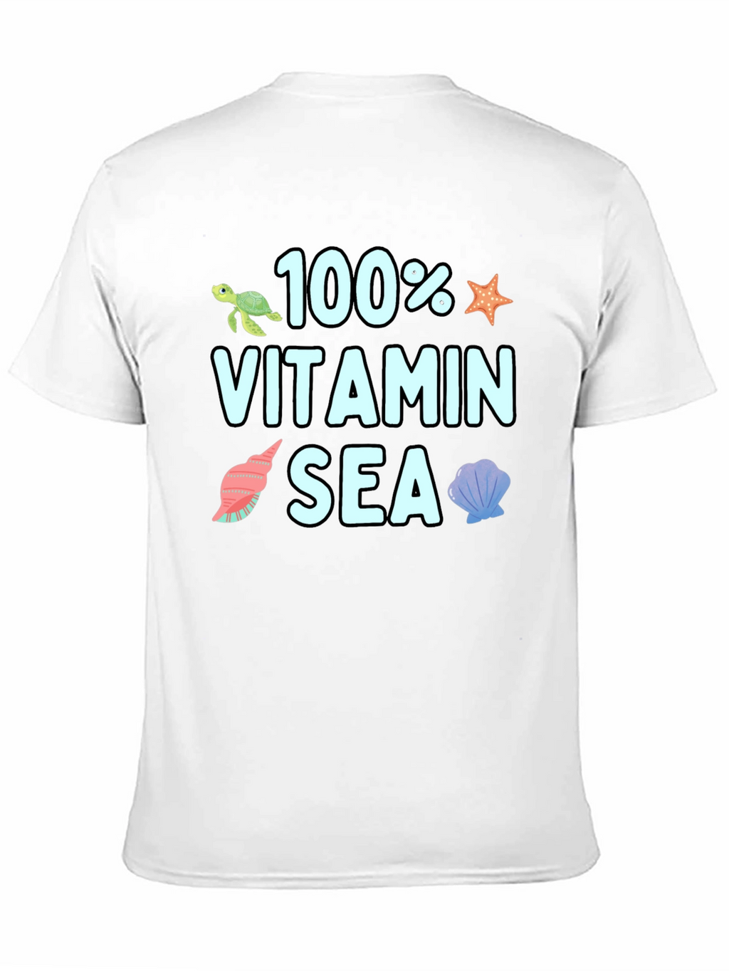 100% Vitamin Sea Graphic T-Shirt