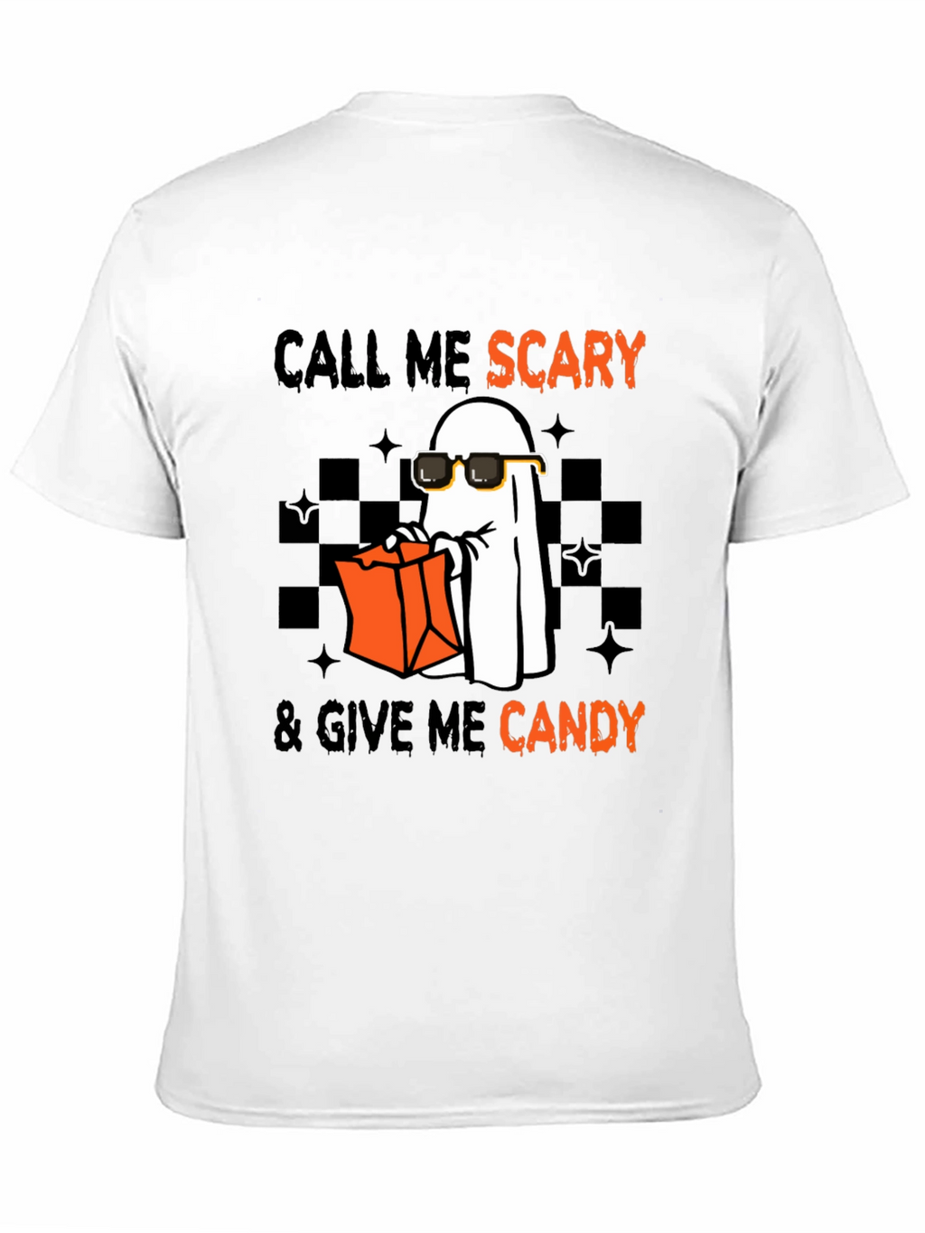 Call Me Scary - Halloween Ghost T-Shirt