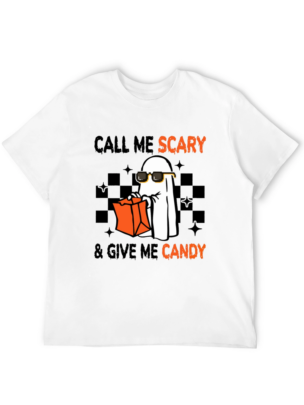 Call Me Scary - Halloween Ghost T-Shirt