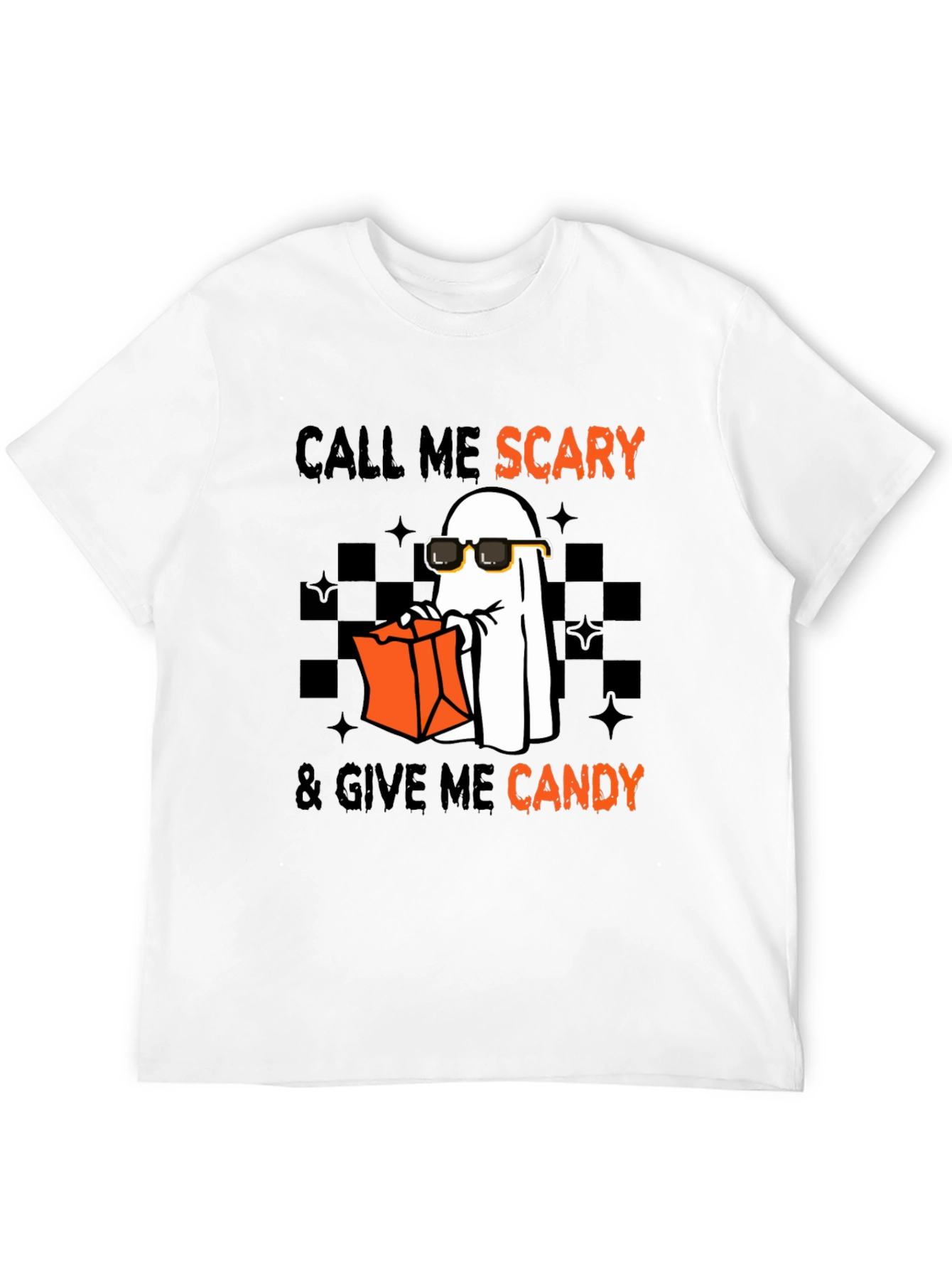 Call Me Scary - Halloween Ghost T-Shirt