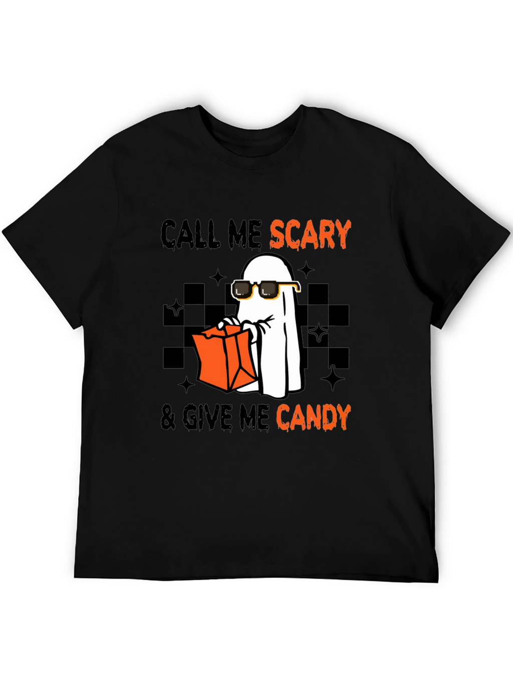 Call Me Scary - Halloween Ghost T-Shirt