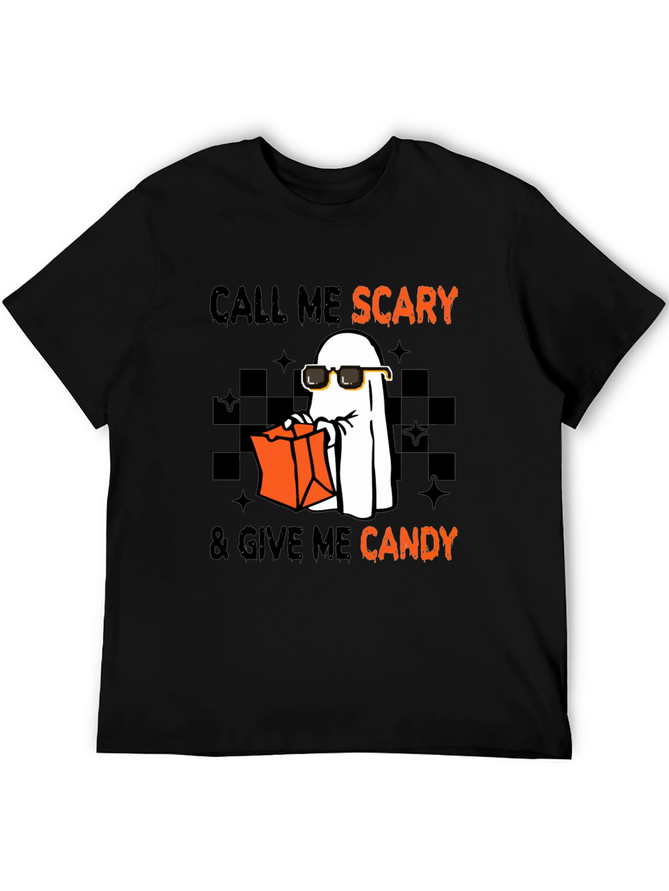 Call Me Scary - Halloween Ghost T-Shirt