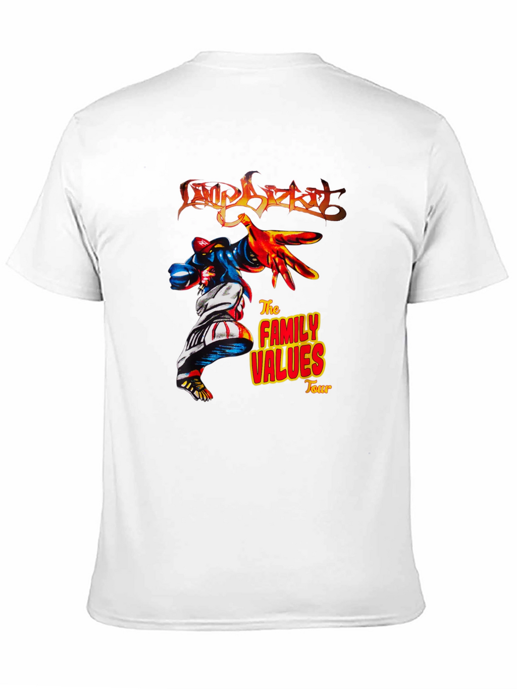 Limp Bizkit Family Values Tour Black T-Shirt