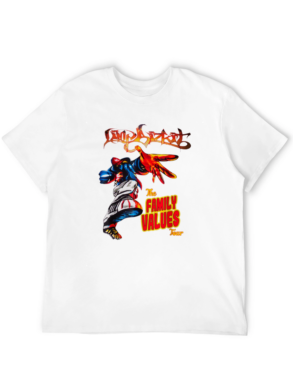 Limp Bizkit Family Values Tour Black T-Shirt