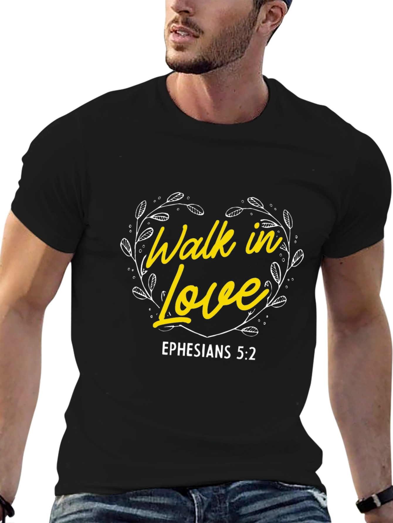 Walk in Love T-Shirt - Ephesians 5:2 - Christian Apparel