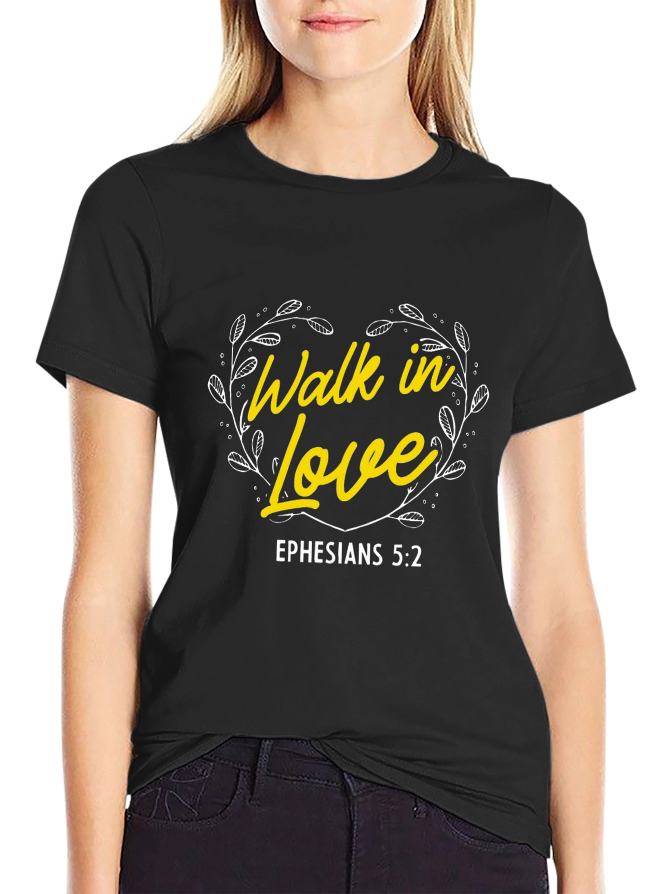 Walk in Love T-Shirt - Ephesians 5:2 - Christian Apparel