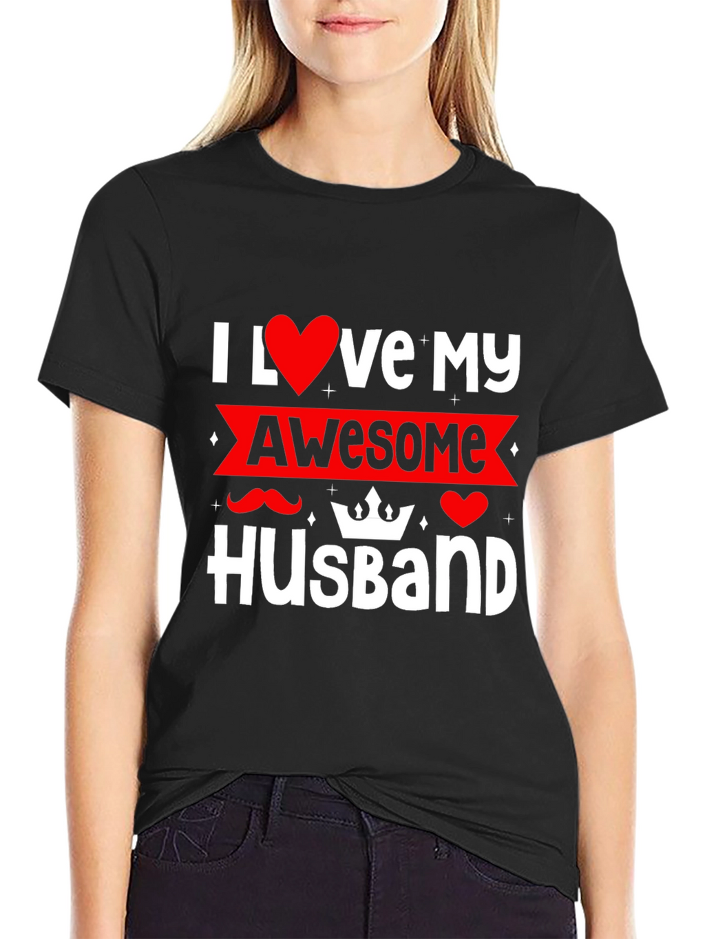 I Love My Awesome Husband T-Shirt