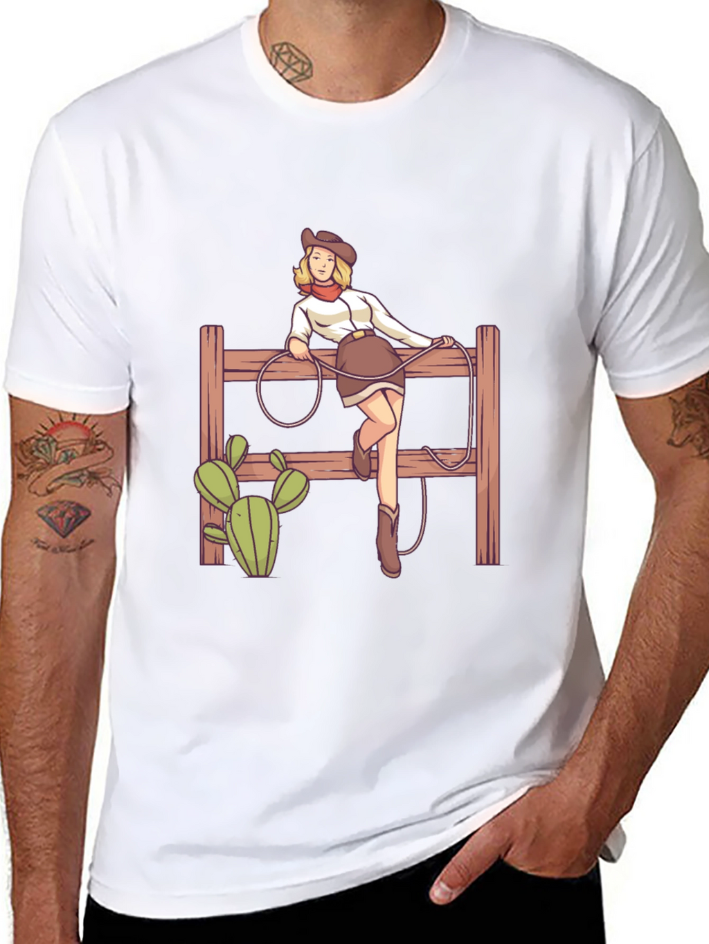 Cowgirl T-Shirt - Western Style