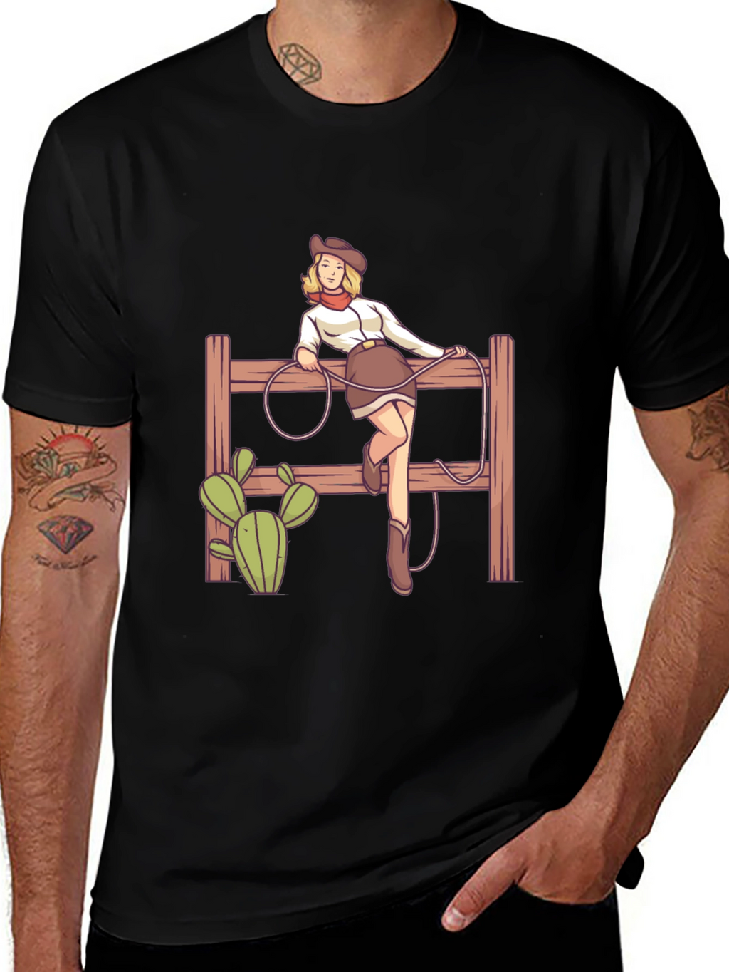 Cowgirl T-Shirt - Western Style
