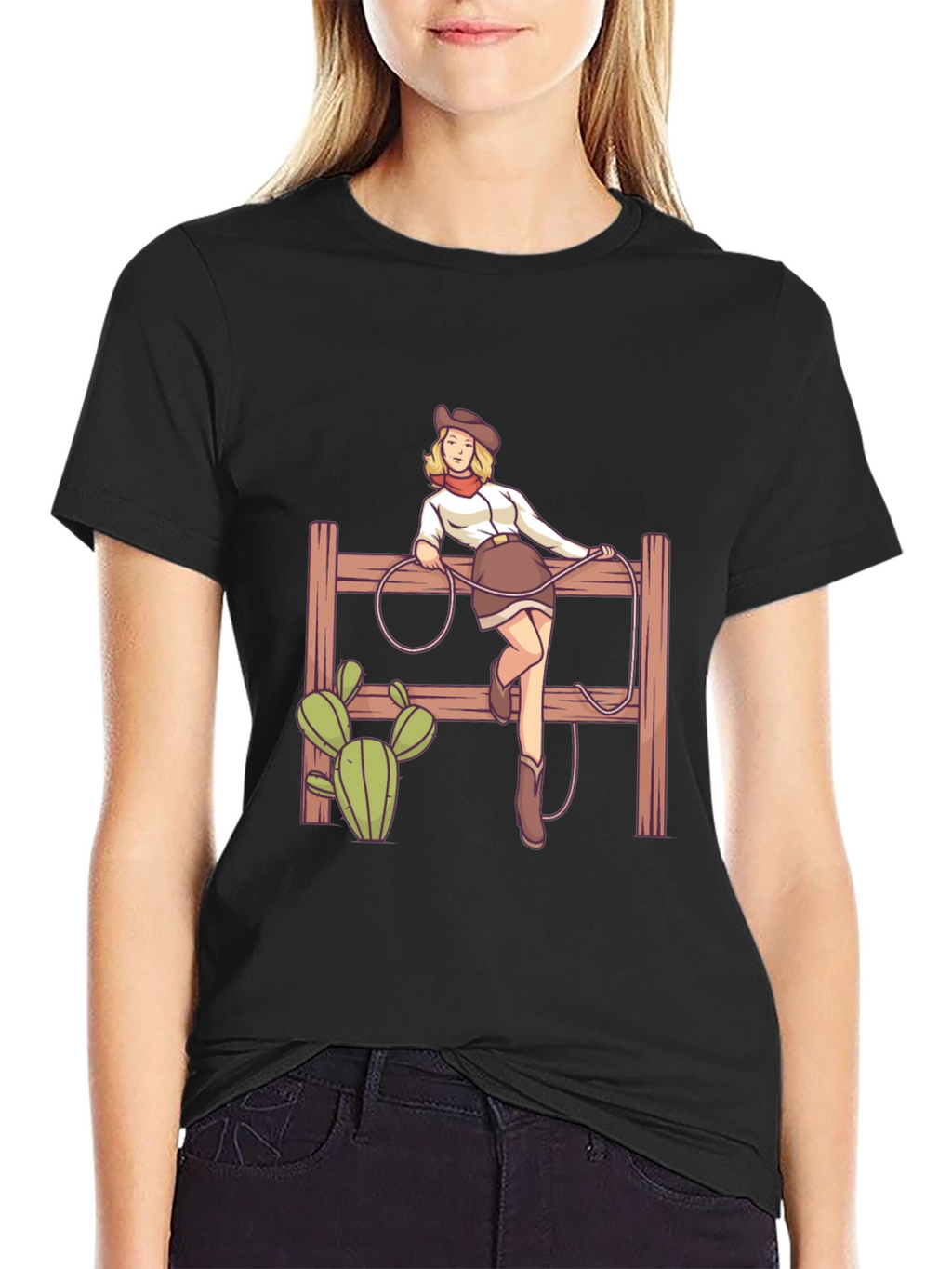 Cowgirl T-Shirt - Western Style