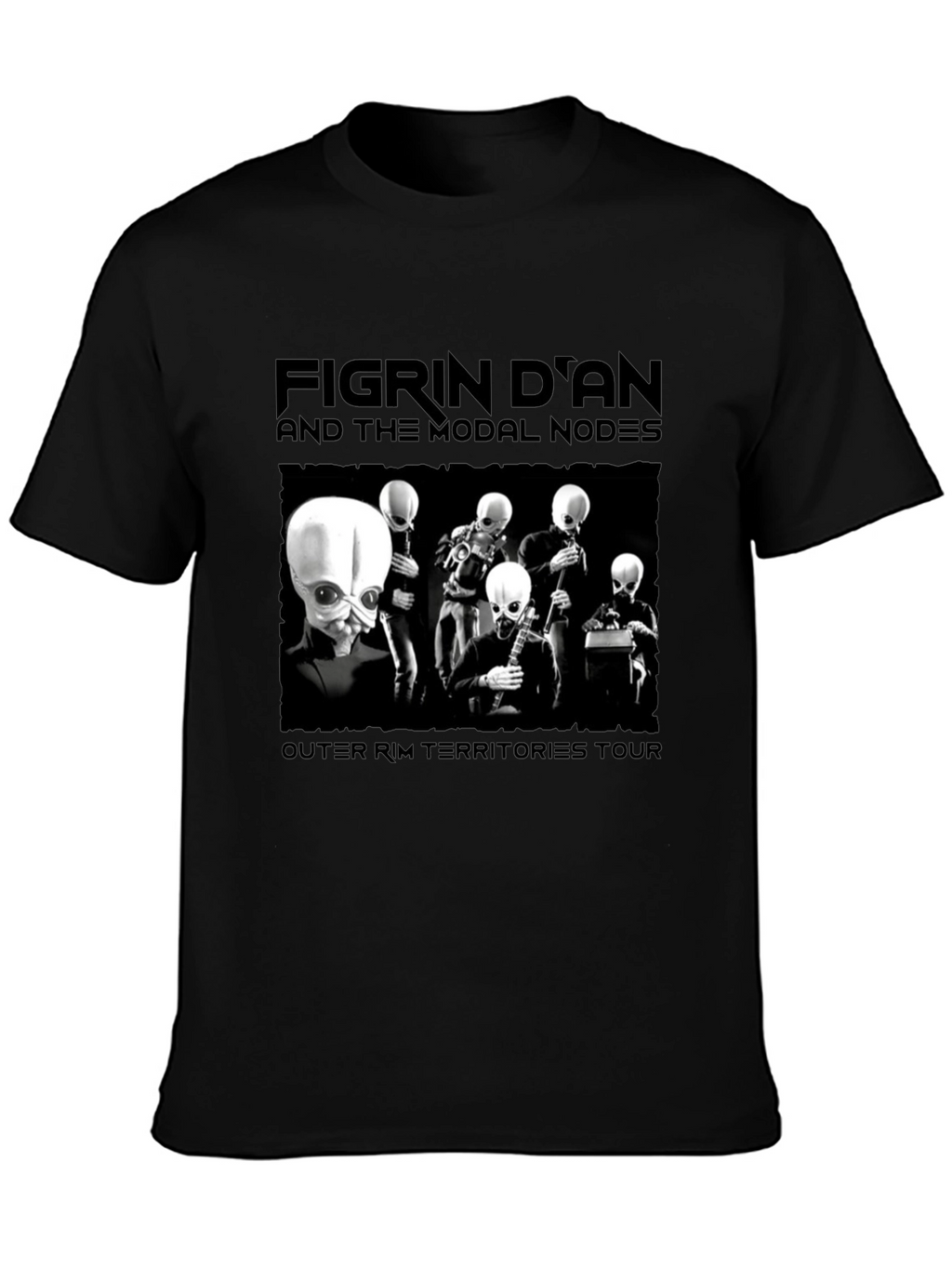 Figrin Dan Modal Nodes Black T-Shirt