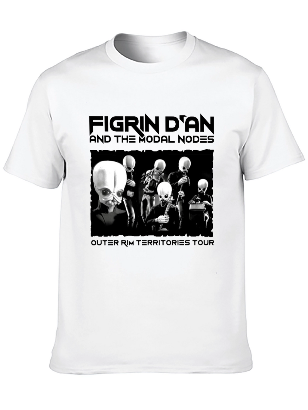 Figrin Dan Modal Nodes Black T-Shirt