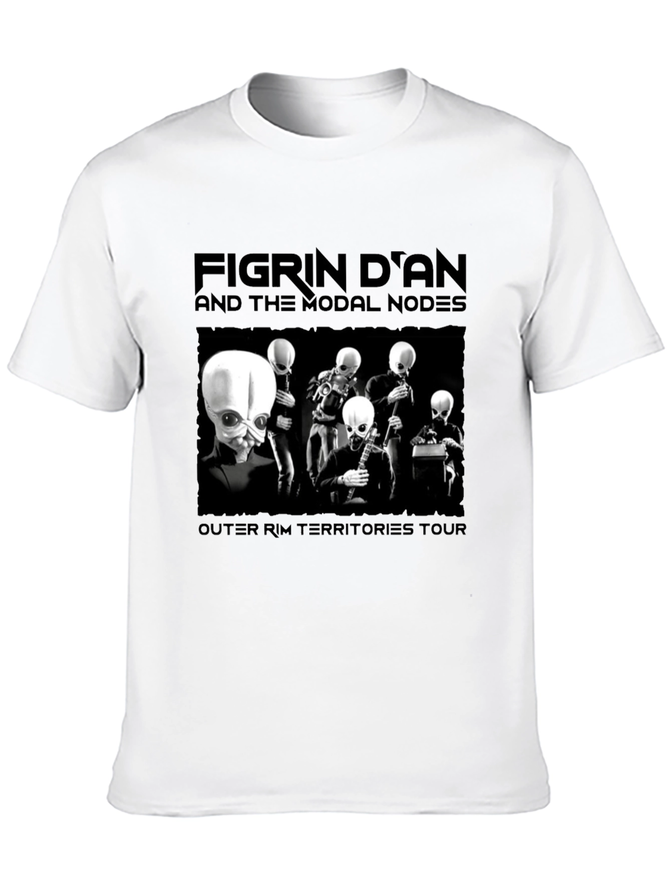 Figrin Dan Modal Nodes Black T-Shirt