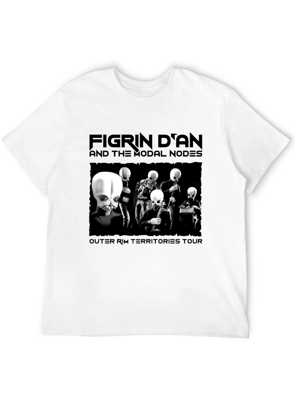 Figrin Dan Modal Nodes Black T-Shirt