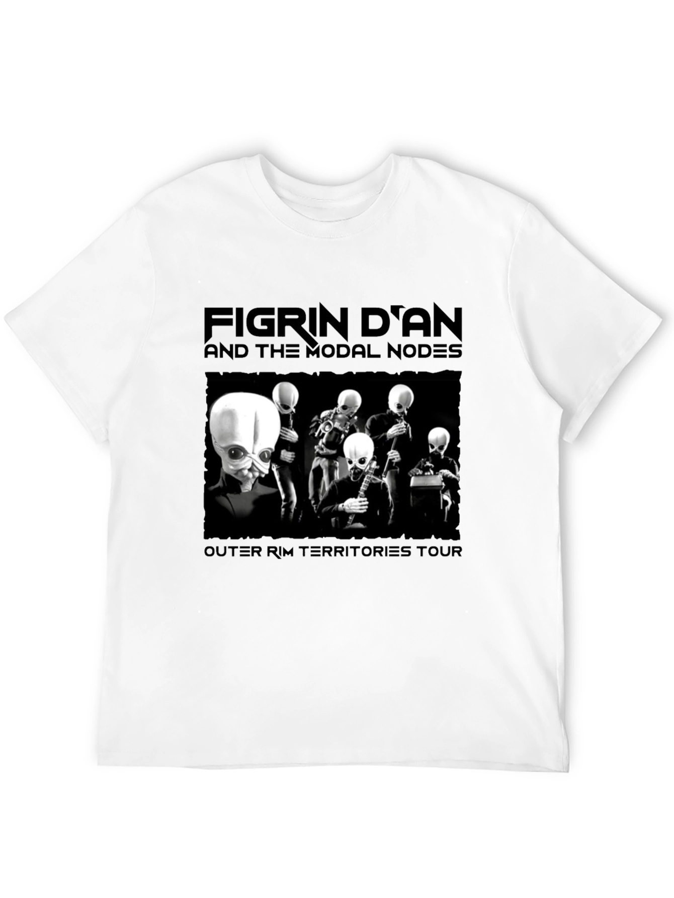 Figrin Dan Modal Nodes Black T-Shirt
