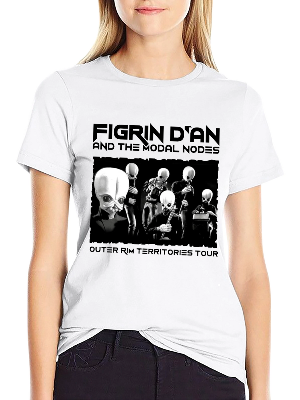Figrin Dan Modal Nodes Black T-Shirt