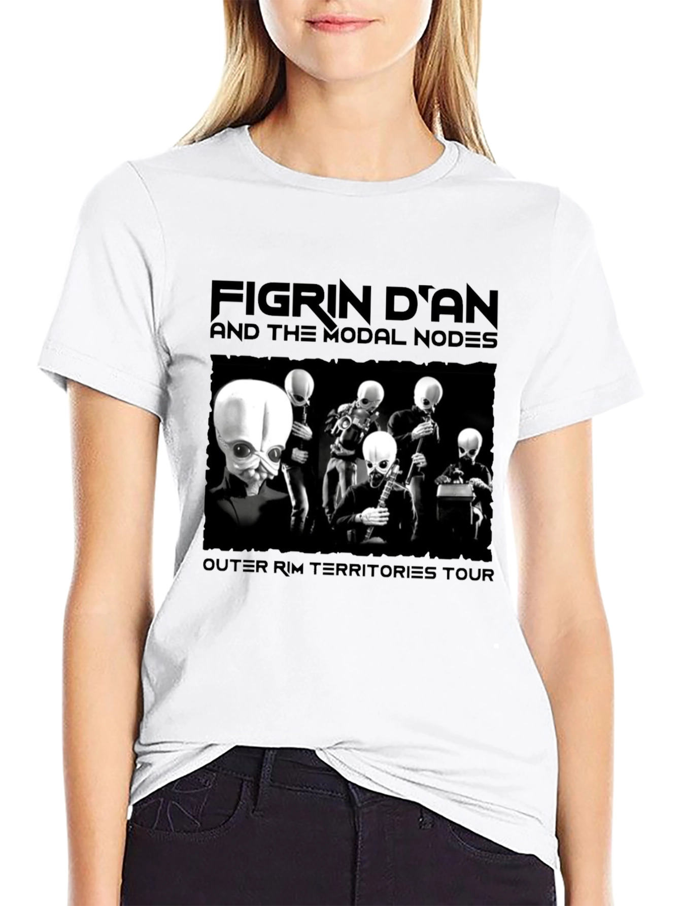 Figrin Dan Modal Nodes Black T-Shirt