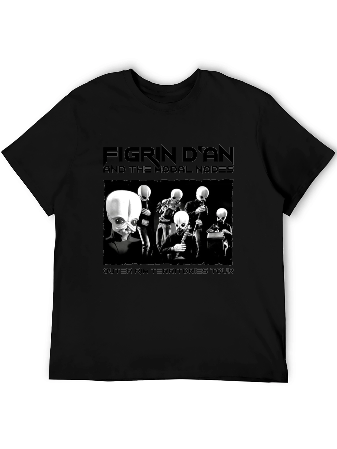 Figrin Dan Modal Nodes Black T-Shirt