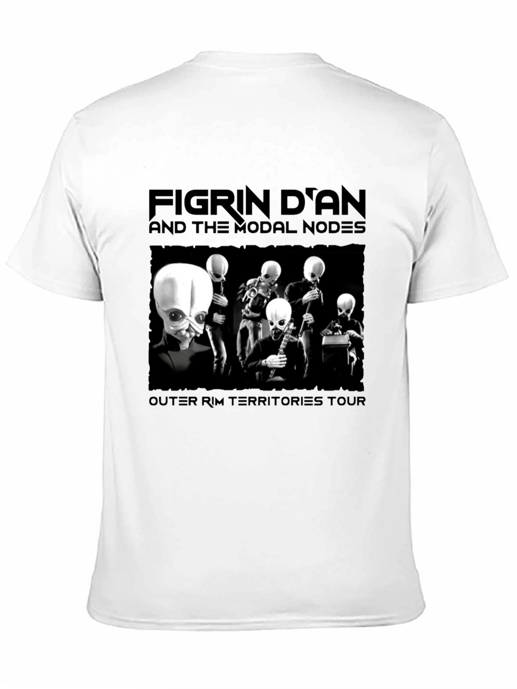 Figrin Dan Modal Nodes Black T-Shirt