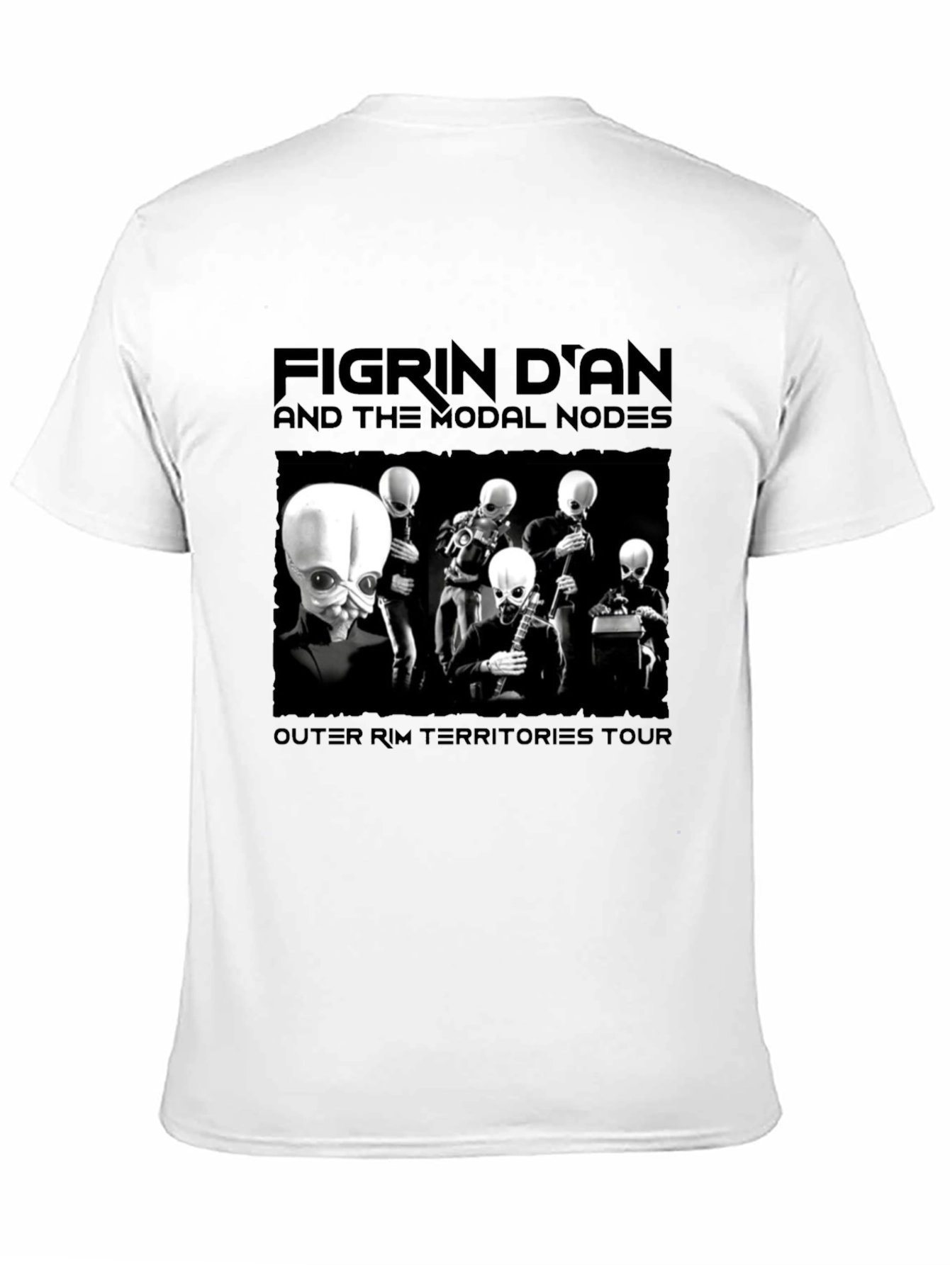 Figrin Dan Modal Nodes Black T-Shirt