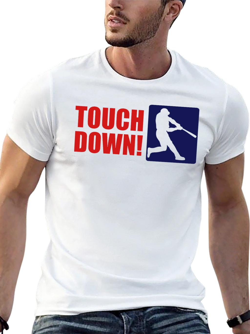 Touchdown Baseball Graphic Tee