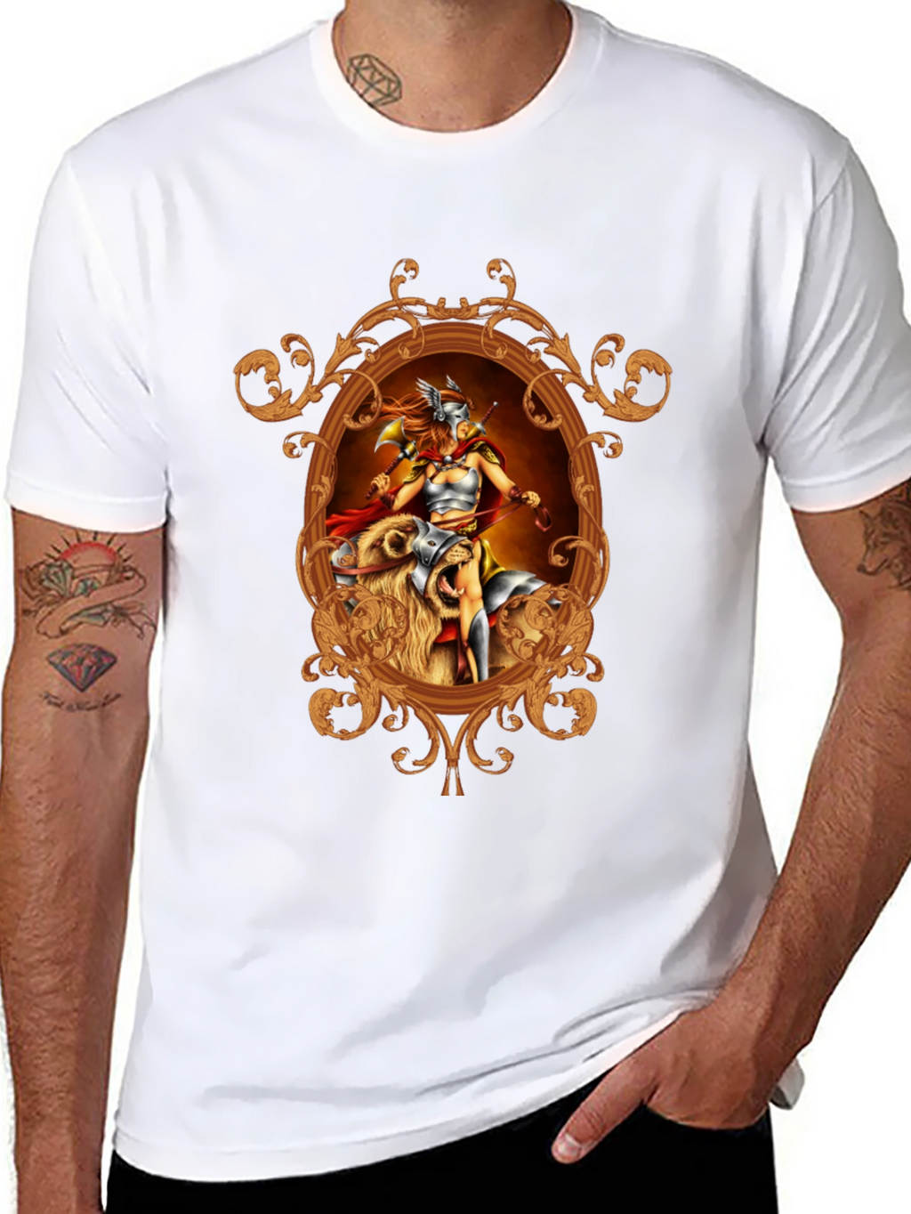 Valkyrie Framed Graphic Tee