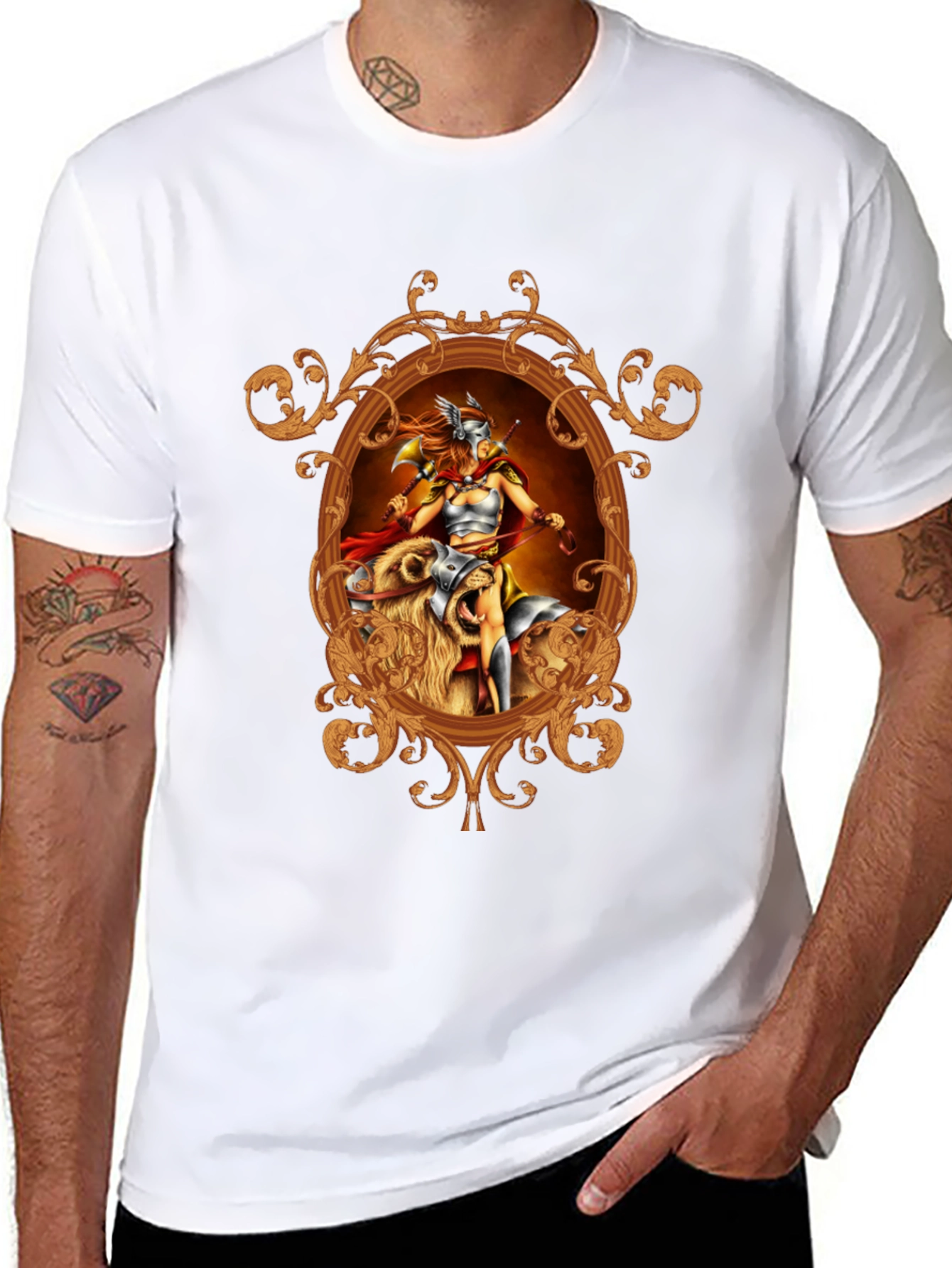 Valkyrie Framed Graphic Tee