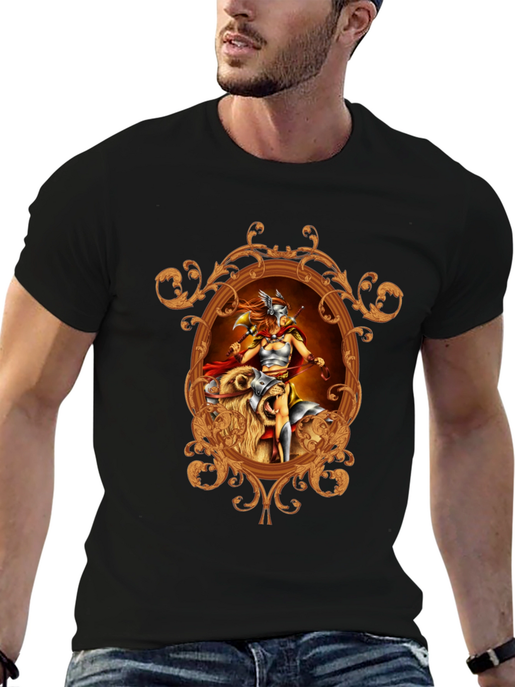 Valkyrie Framed Graphic Tee