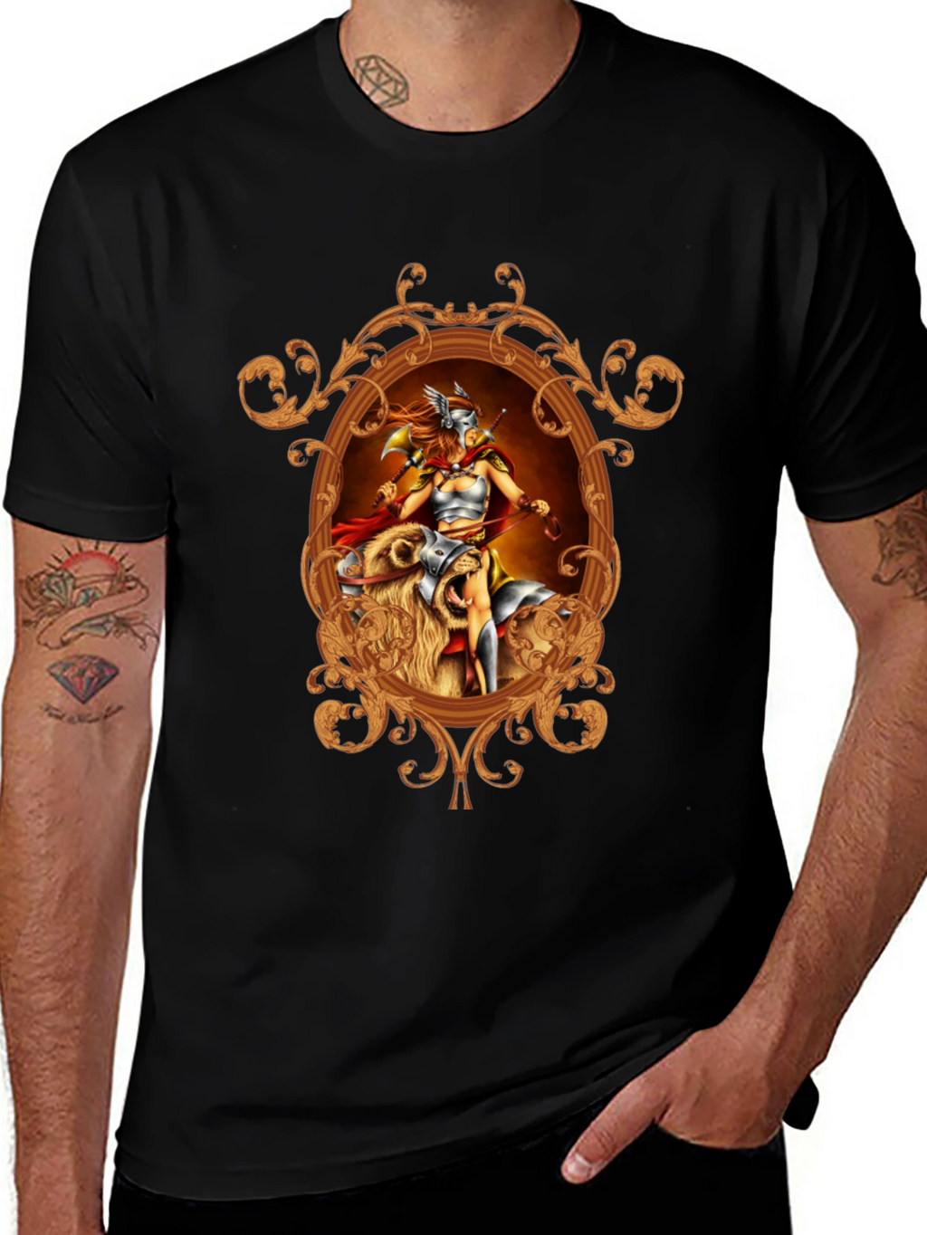 Valkyrie Framed Graphic Tee