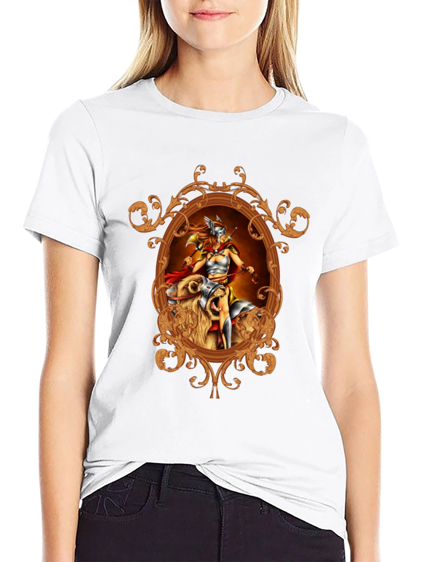 Valkyrie Framed Graphic Tee