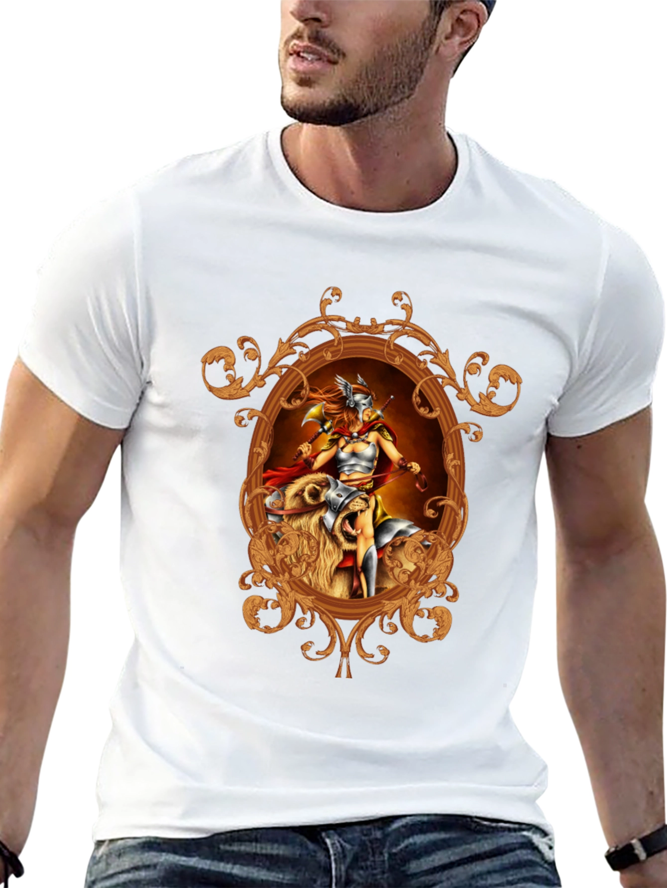 Valkyrie Framed Graphic Tee
