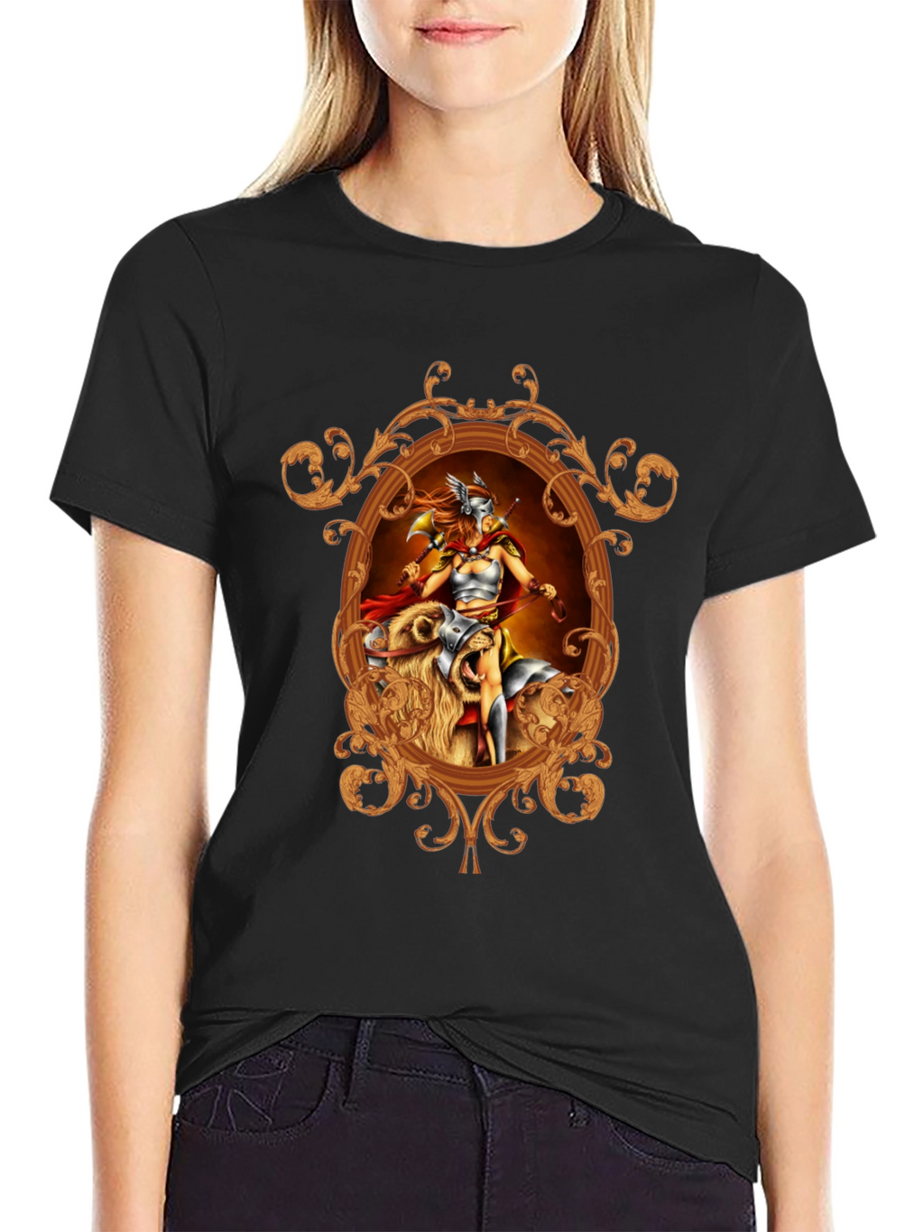 Valkyrie Framed Graphic Tee