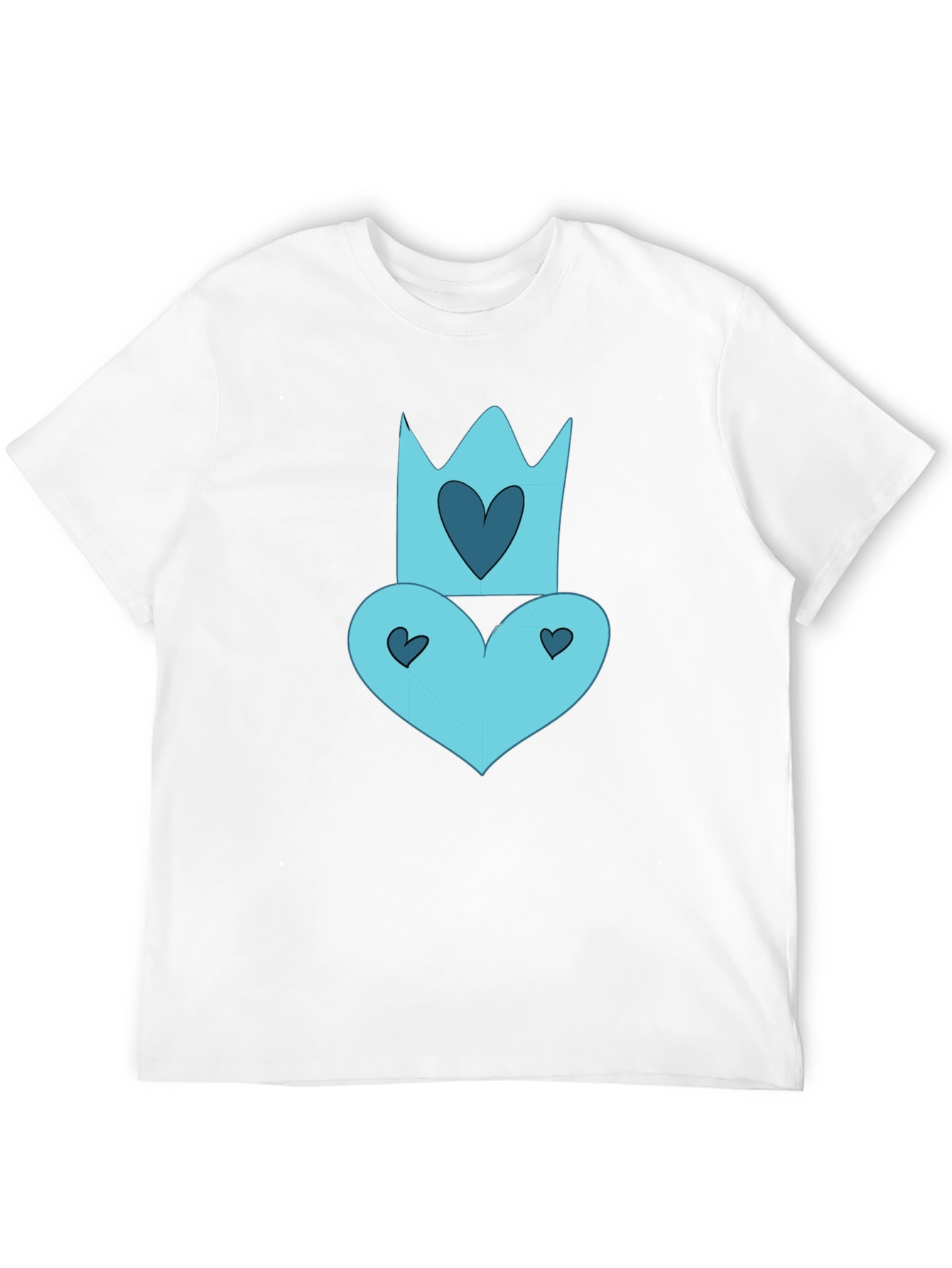 Queen of Hearts Black Tee