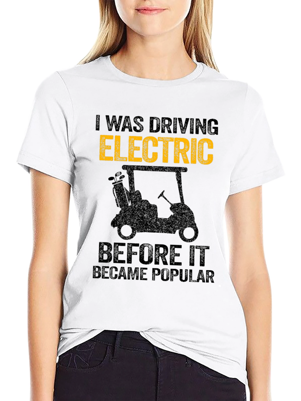Electric Golf Cart T-Shirt - Drive Electric!