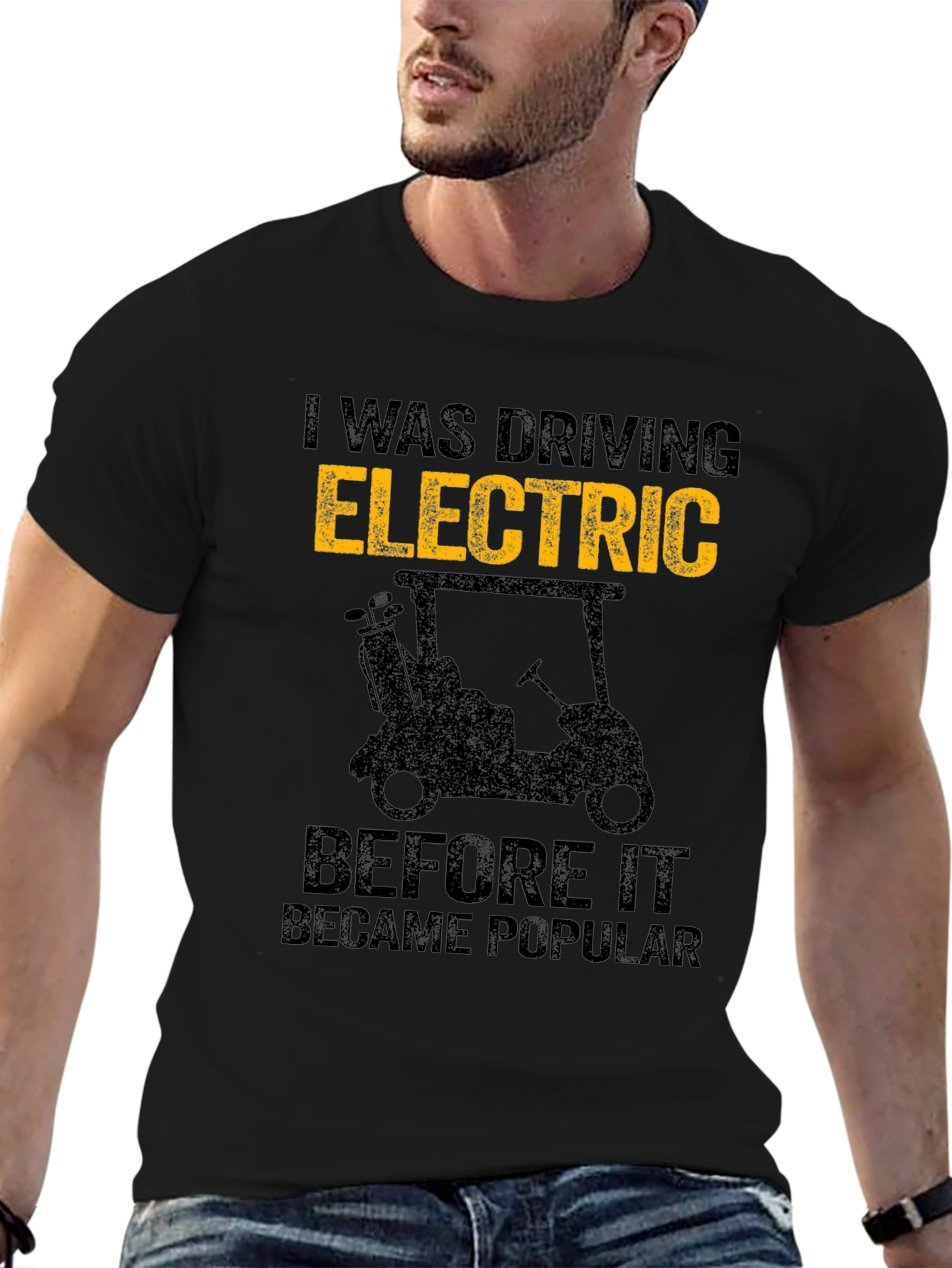 Electric Golf Cart T-Shirt - Drive Electric!