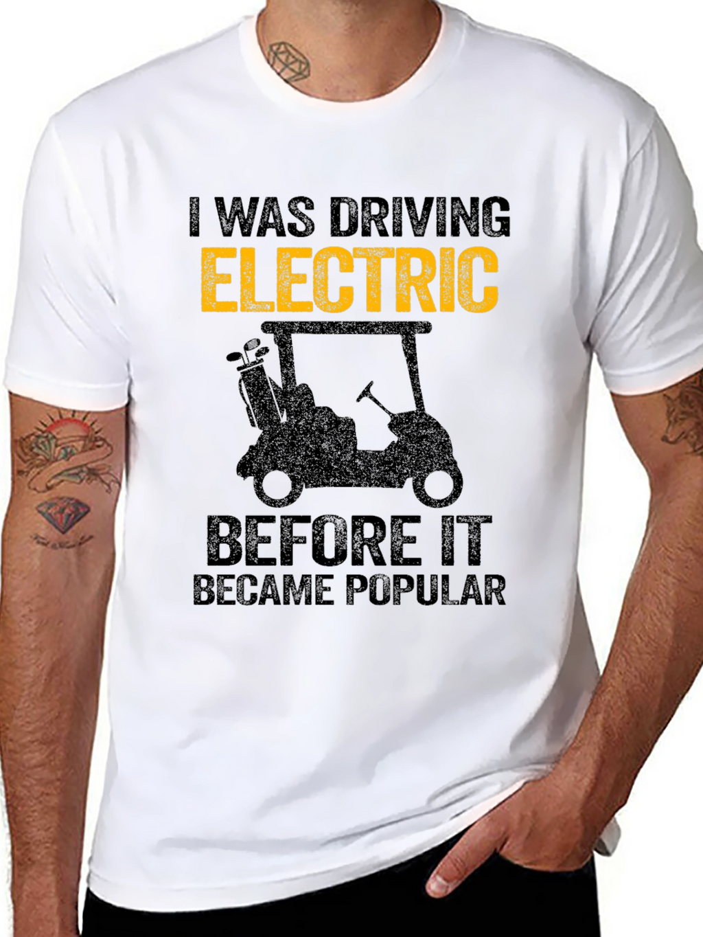 Electric Golf Cart T-Shirt - Drive Electric!