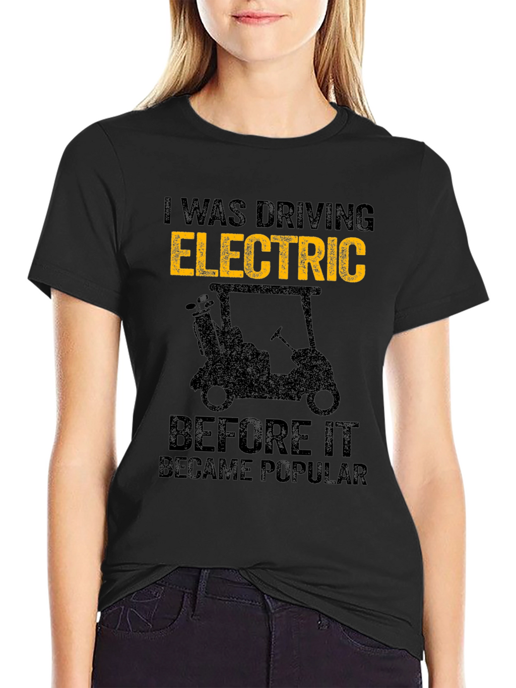 Electric Golf Cart T-Shirt - Drive Electric!