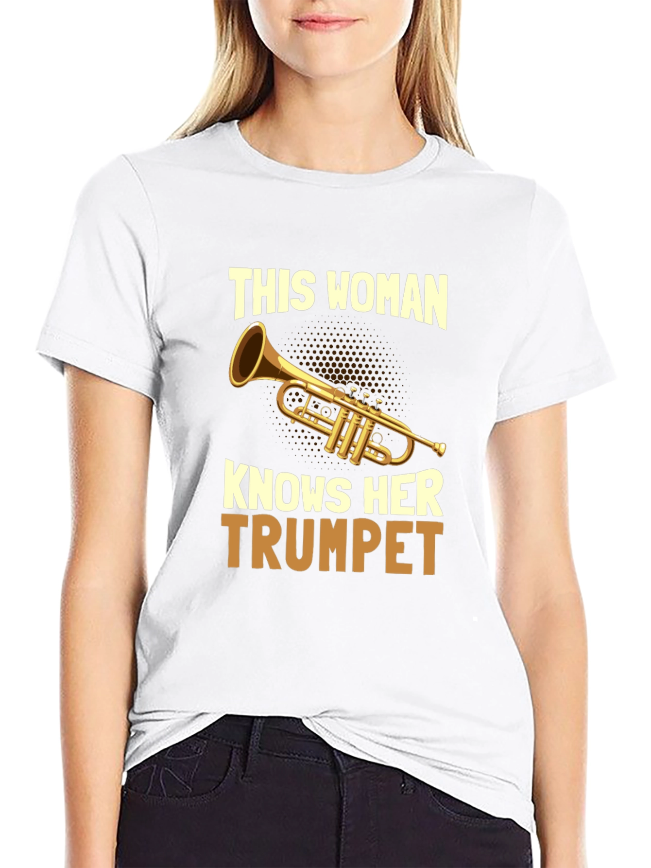 This Woman Knows Her Trumpet T-Shirt