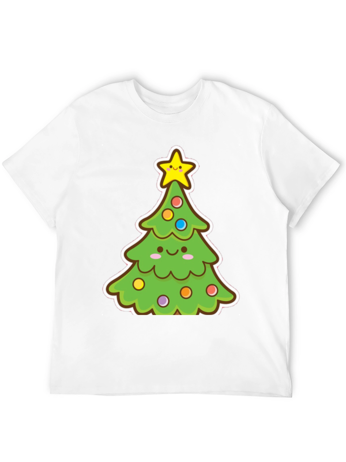 Festive Christmas Tree Graphic Tee