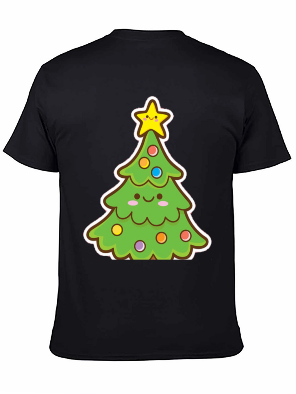 Festive Christmas Tree Graphic Tee