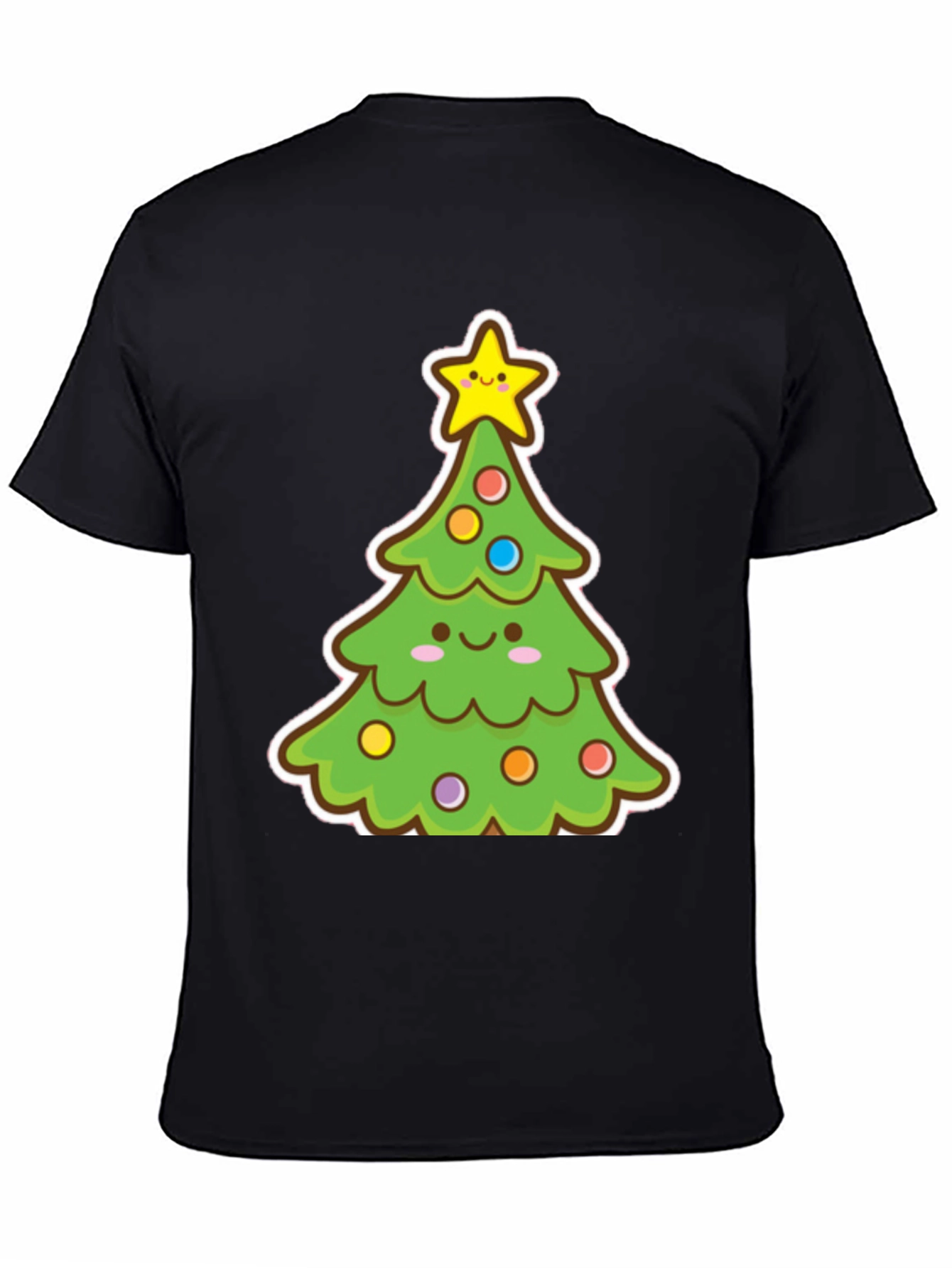 Festive Christmas Tree Graphic Tee