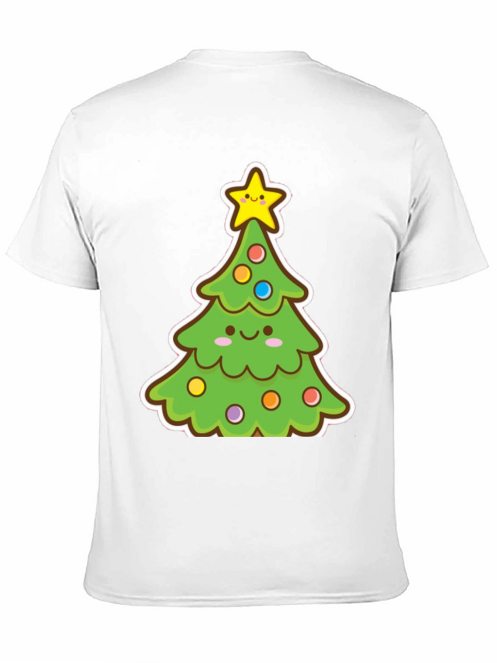 Festive Christmas Tree Graphic Tee