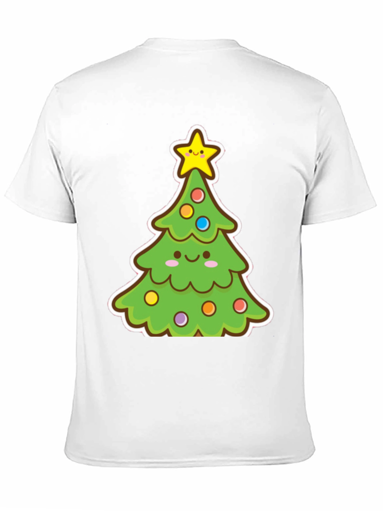Festive Christmas Tree Graphic Tee