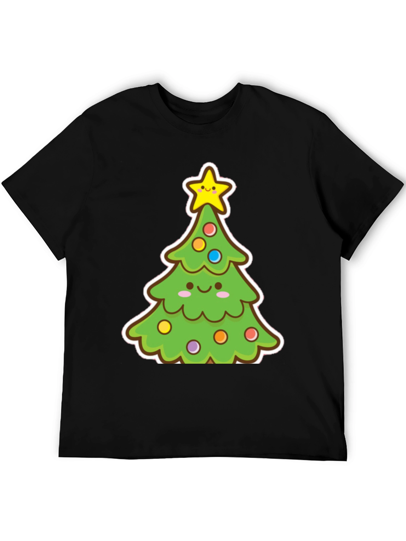 Festive Christmas Tree Graphic Tee