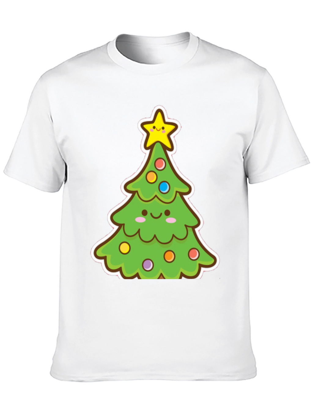Festive Christmas Tree Graphic Tee
