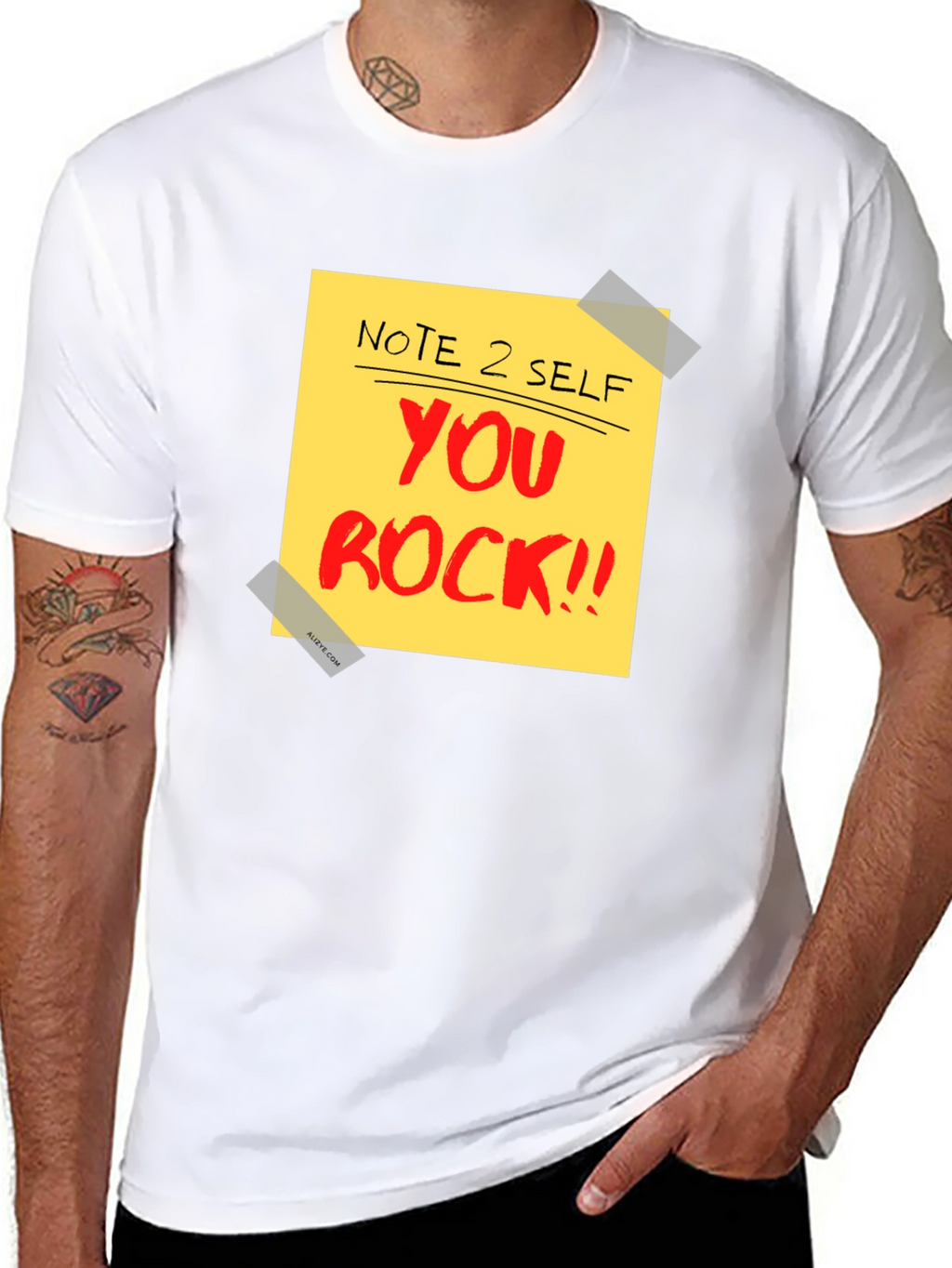 You Rock Note Graphic T-Shirt