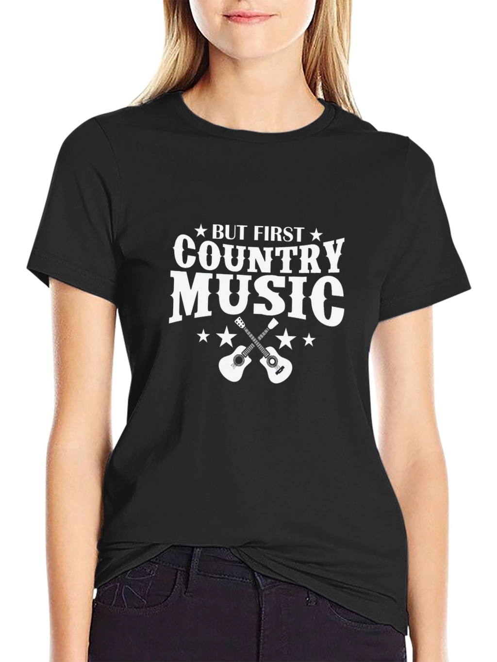 Country Music Graphic Tee - Soft Cotton Blend