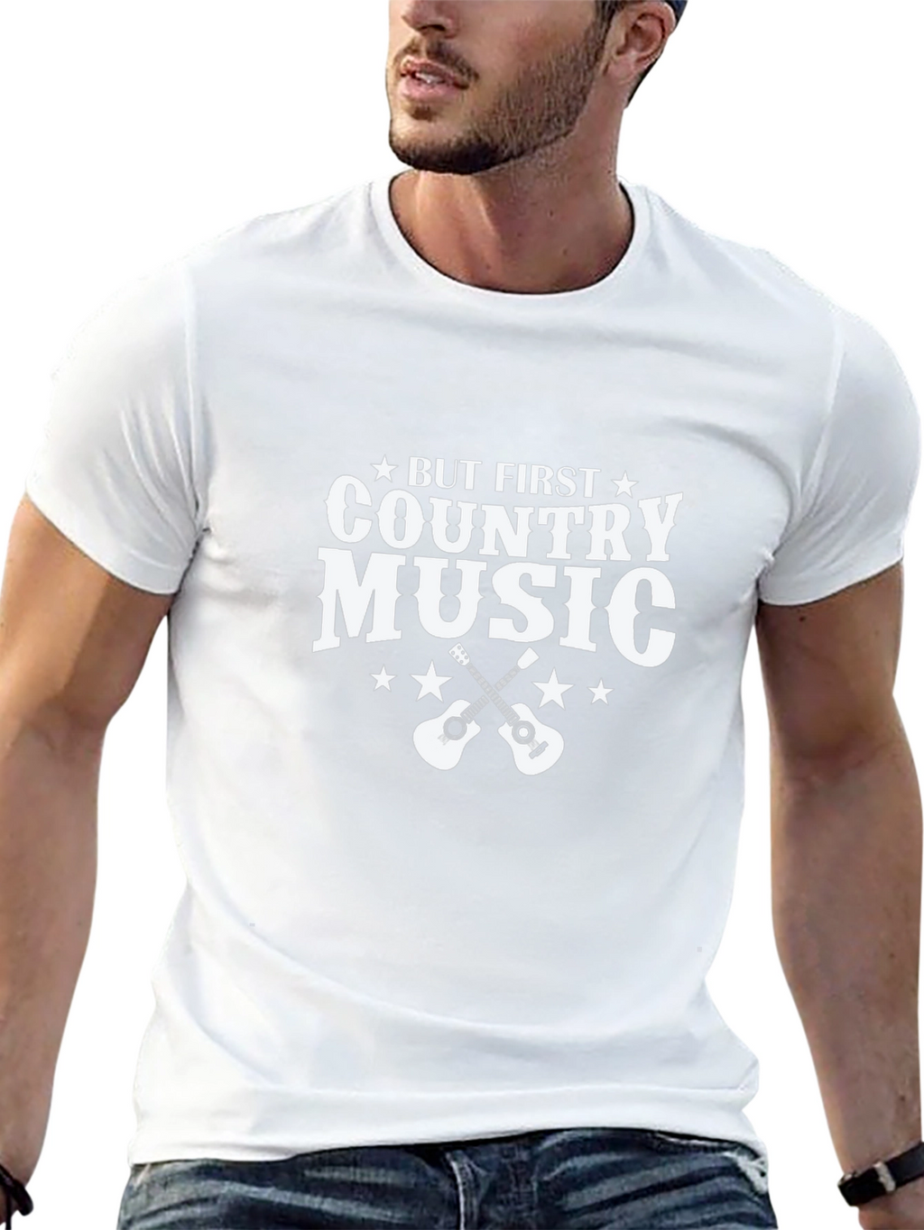 Country Music Graphic Tee - Soft Cotton Blend