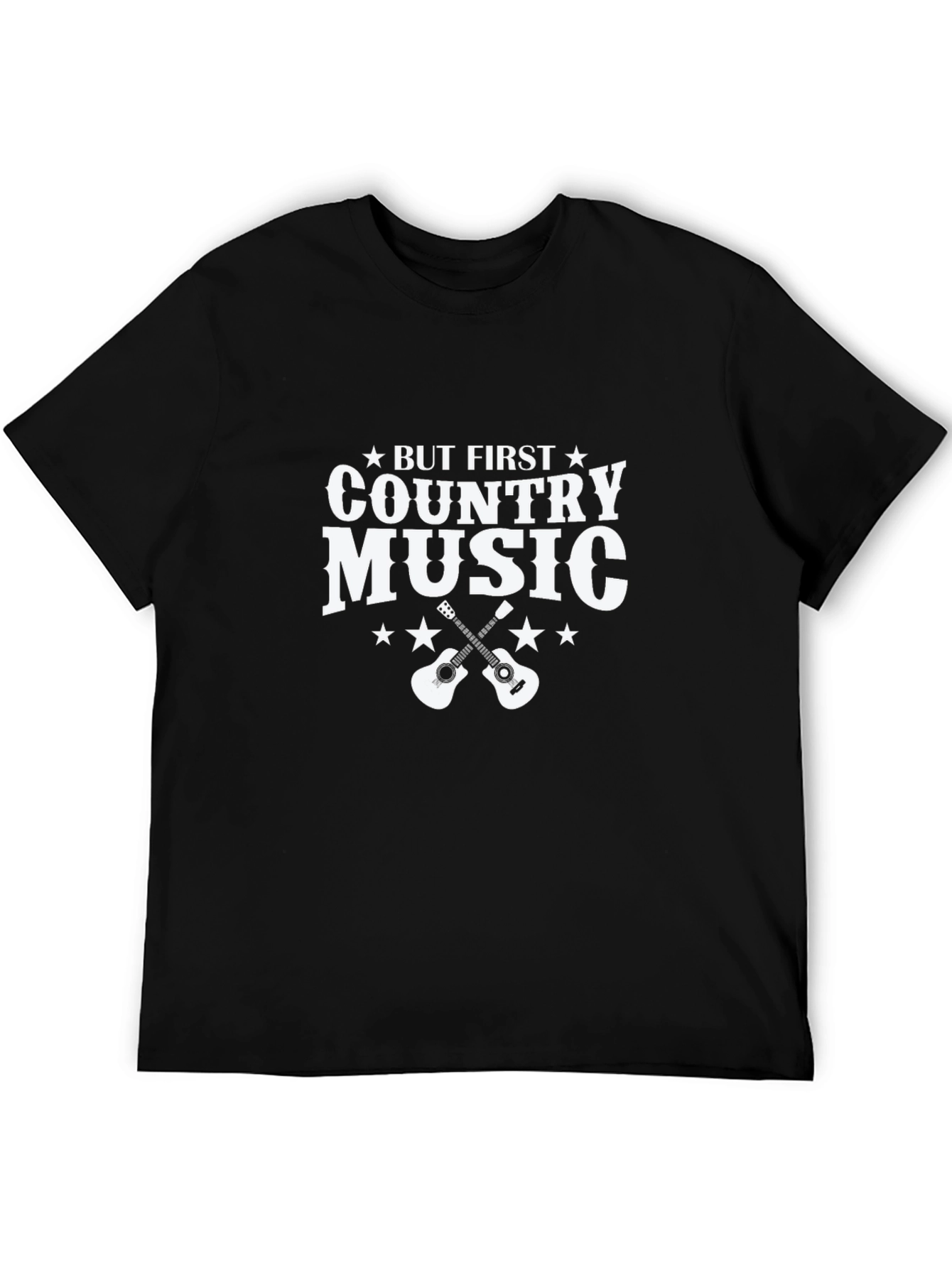 Country Music Graphic Tee - Soft Cotton Blend