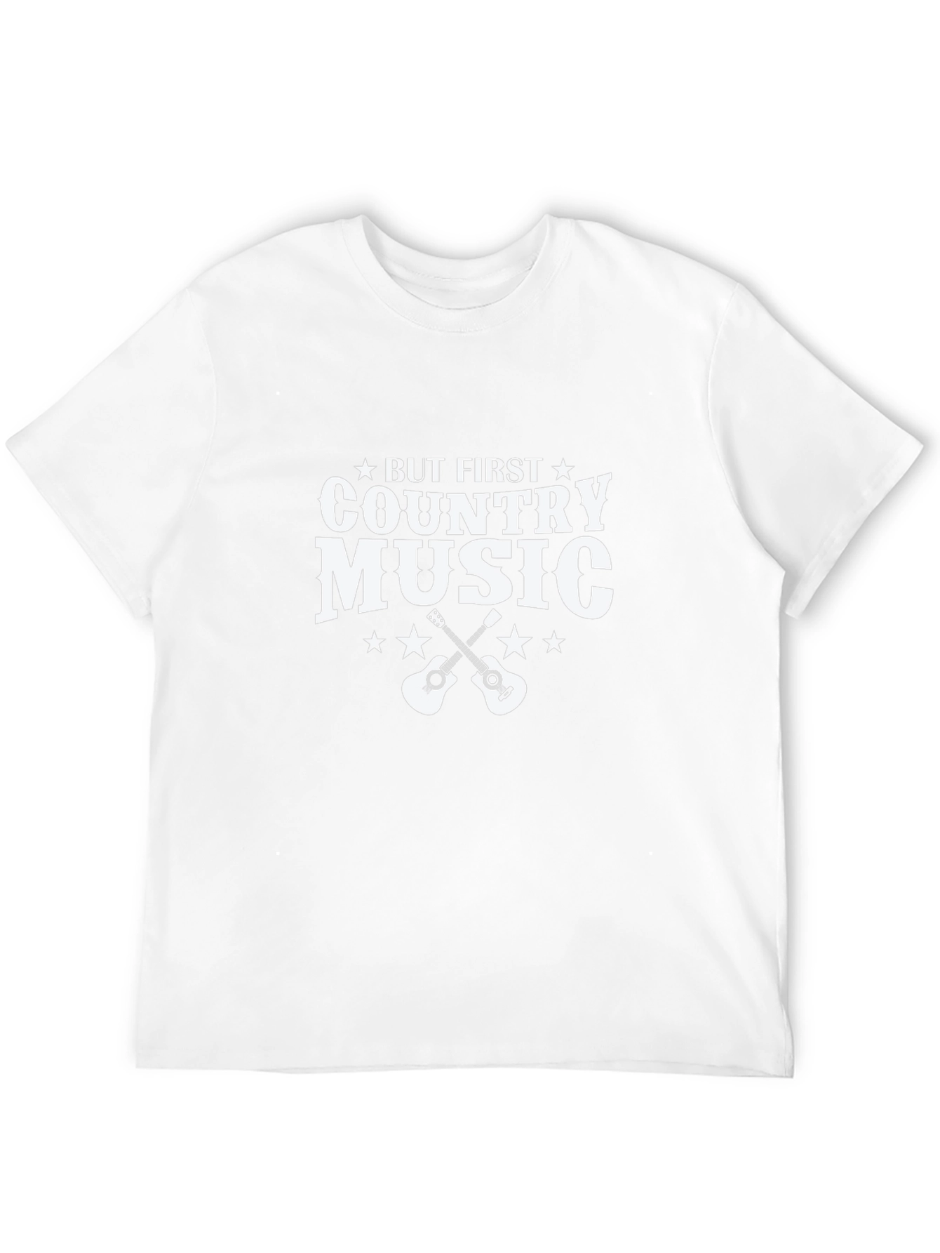 Country Music Graphic Tee - Soft Cotton Blend